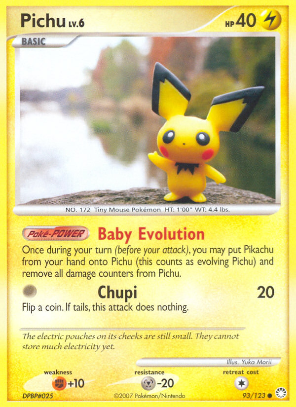 Pichu (93/123) [Diamond & Pearl: Mysterious Treasures] | Gamers Paradise