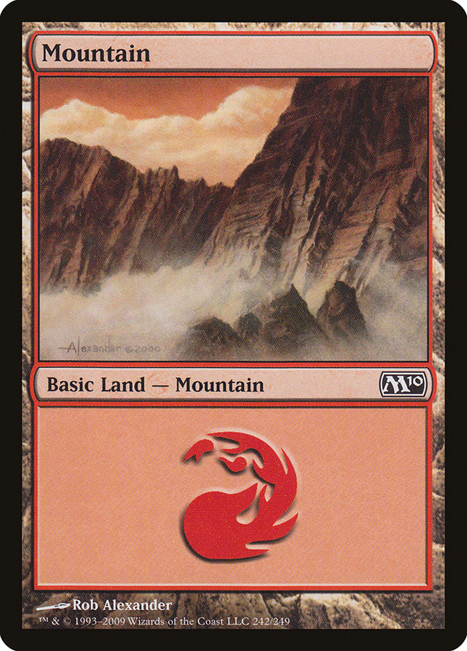 Mountain (242) [Magic 2010] | Gamers Paradise