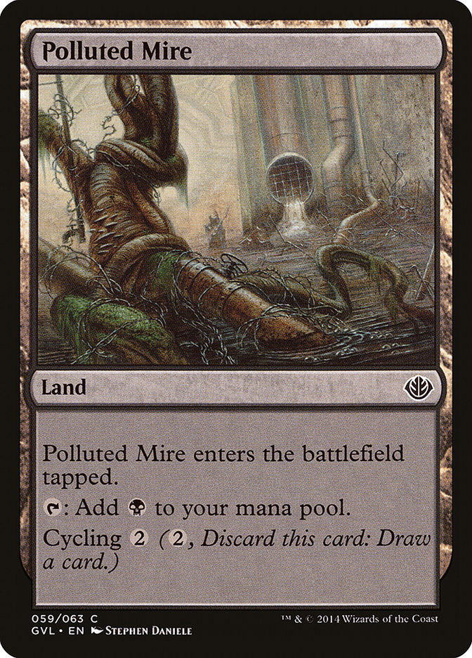 Polluted Mire (Garruk vs. Liliana) [Duel Decks Anthology] | Gamers Paradise
