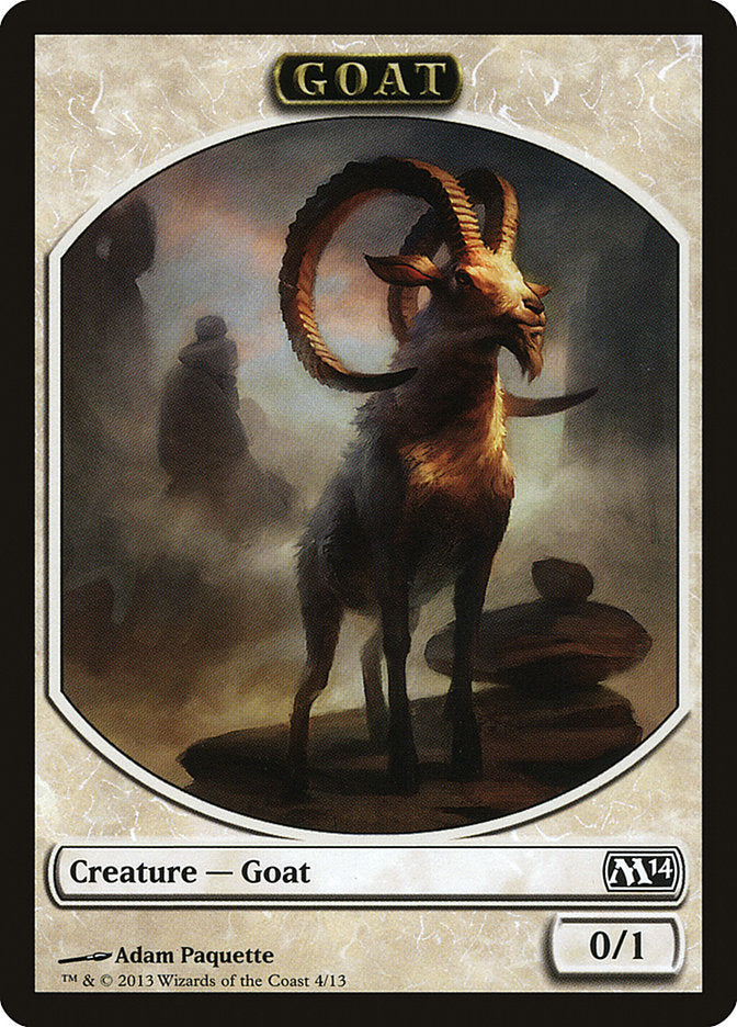 Goat Token [Magic 2014 Tokens] | Gamers Paradise