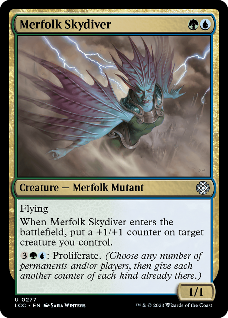 Merfolk Skydiver [The Lost Caverns of Ixalan Commander] | Gamers Paradise
