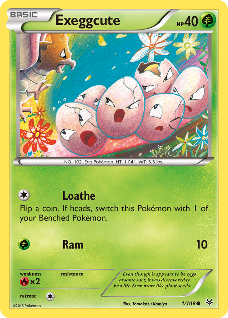 Exeggcute (1/108) [XY: Roaring Skies] | Gamers Paradise