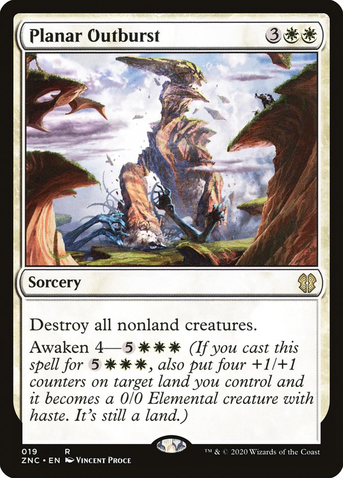 Planar Outburst [Zendikar Rising Commander] | Gamers Paradise