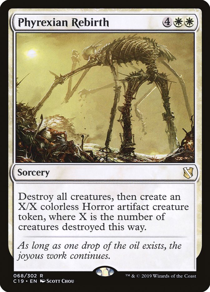 Phyrexian Rebirth [Commander 2019] | Gamers Paradise