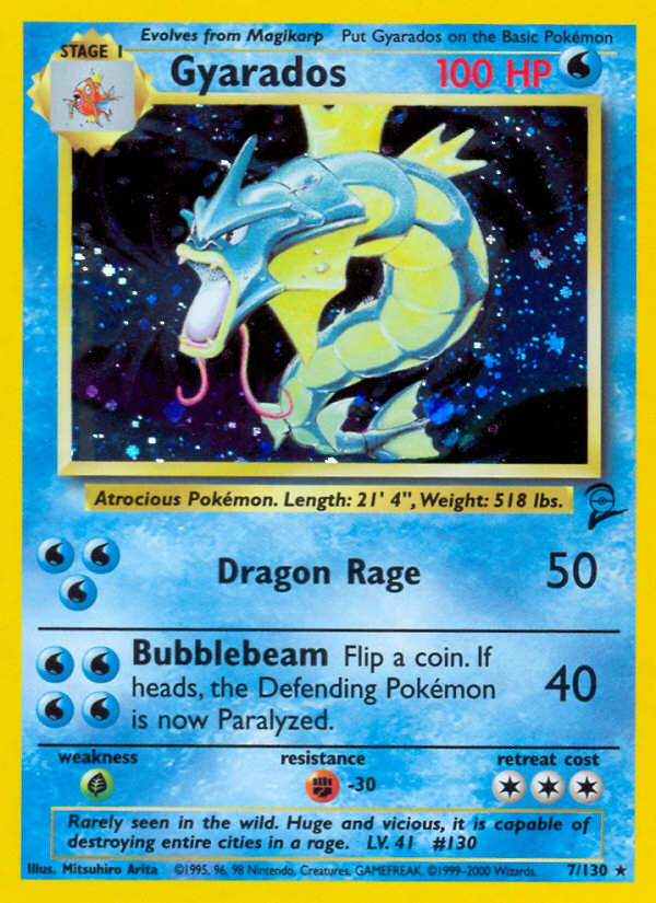 Gyarados (7/130) [Base Set 2] | Gamers Paradise