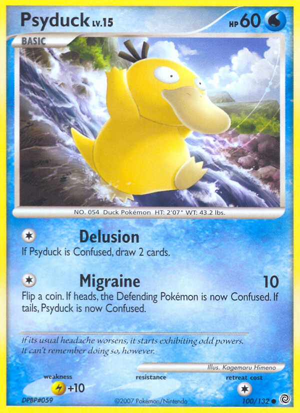 Psyduck (100/132) [Diamond & Pearl: Secret Wonders] | Gamers Paradise