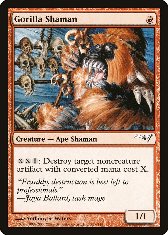 Gorilla Shaman [Coldsnap Theme Decks] | Gamers Paradise