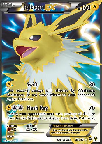 Jolteon EX (28a/83) (Alternate Art Promo) [XY: Generations] | Gamers Paradise