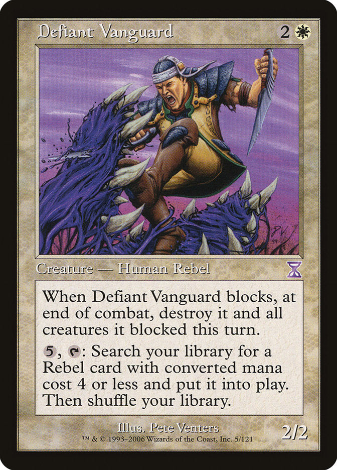 Defiant Vanguard [Time Spiral Timeshifted] | Gamers Paradise
