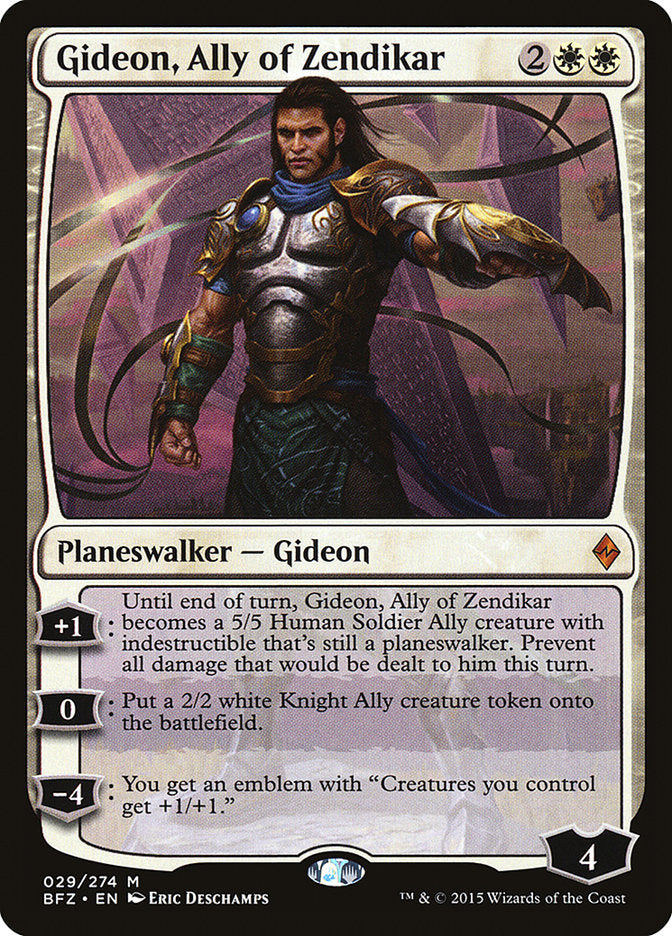 Gideon, Ally of Zendikar [Battle for Zendikar] | Gamers Paradise