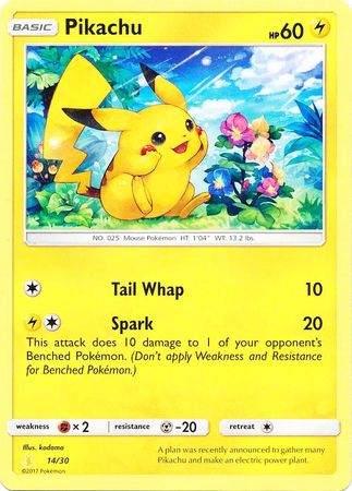 Pikachu (14/30) [Sun & Moon: Trainer Kit - Alolan Raichu] | Gamers Paradise