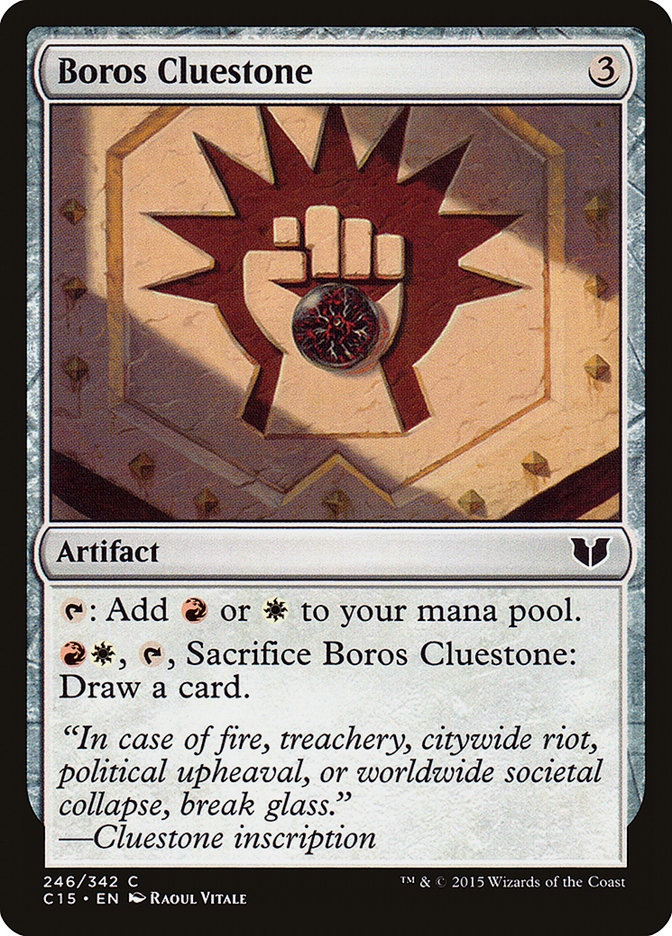 Boros Cluestone [Commander 2015] | Gamers Paradise