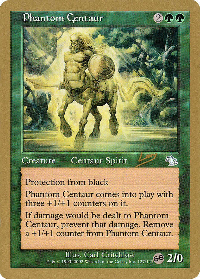 Phantom Centaur (Raphael Levy) (SB) [World Championship Decks 2002] | Gamers Paradise