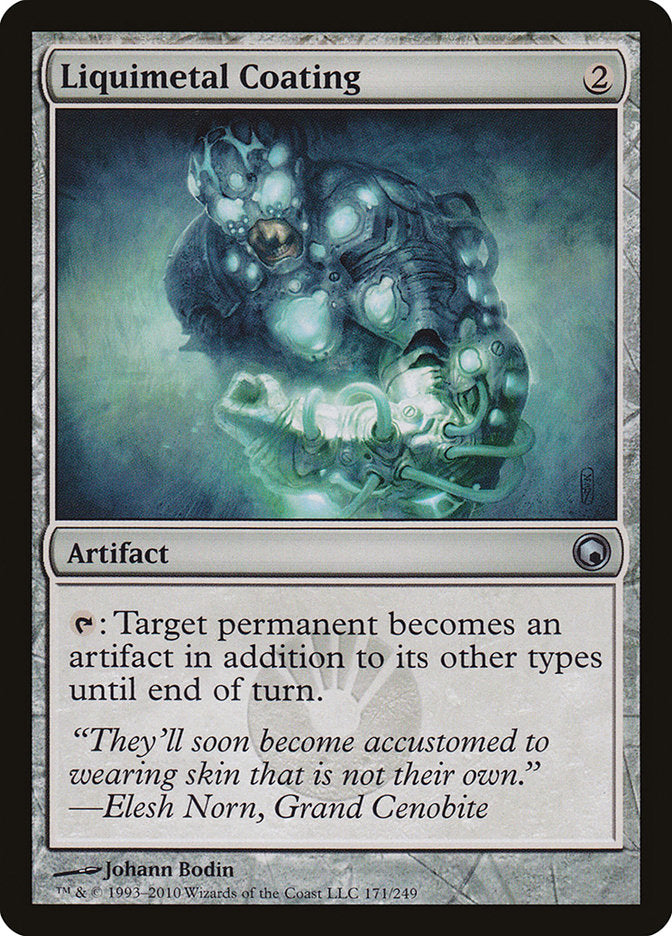 Liquimetal Coating [Scars of Mirrodin] | Gamers Paradise