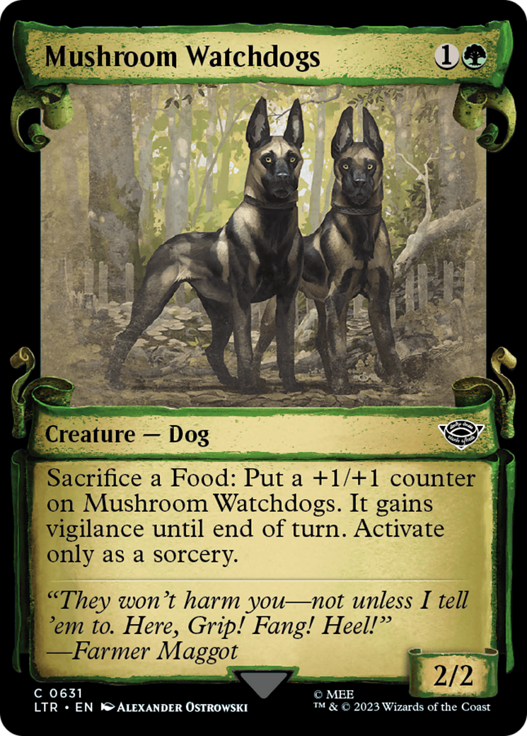 Mushroom Watchdogs [The Lord of the Rings: Tales of Middle-Earth Showcase Scrolls] | Gamers Paradise