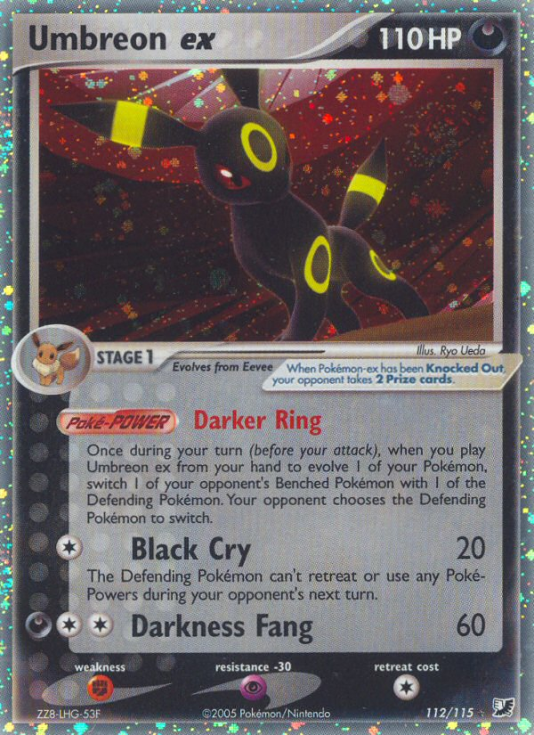 Umbreon ex (112/115) [EX: Unseen Forces] | Gamers Paradise