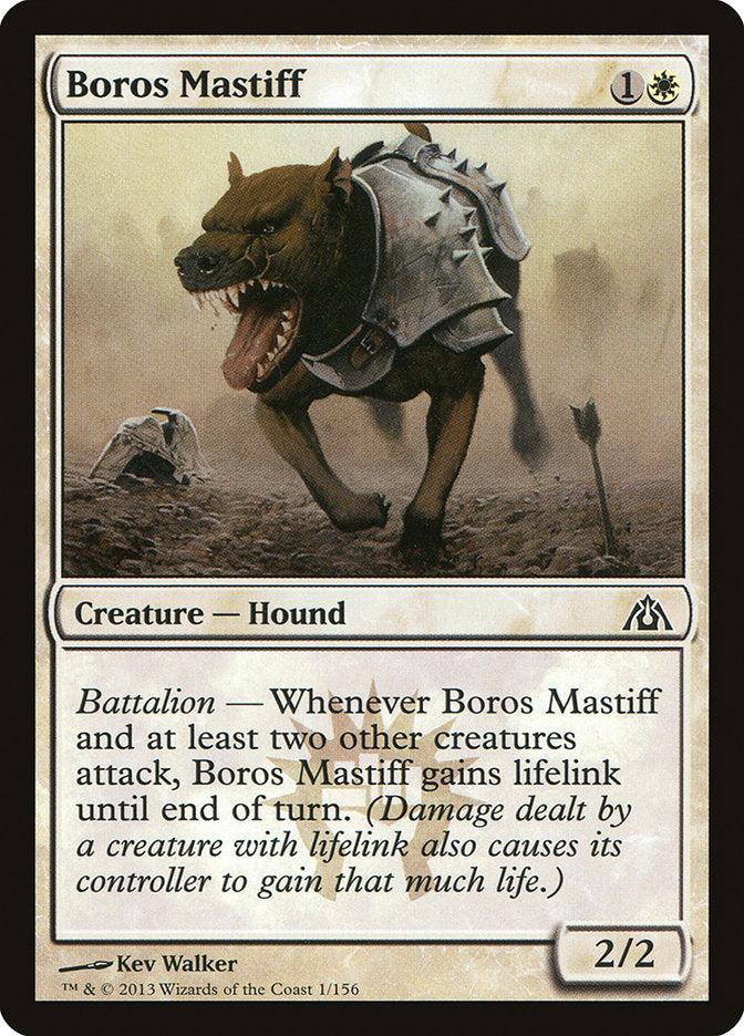 Boros Mastiff [Dragon's Maze] | Gamers Paradise
