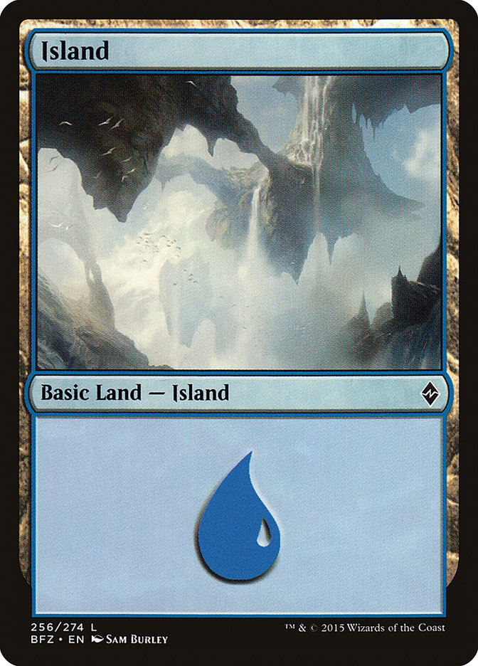 Island (256a) [Battle for Zendikar] | Gamers Paradise