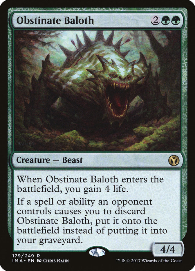 Obstinate Baloth [Iconic Masters] | Gamers Paradise
