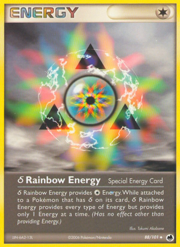 Rainbow Energy (88/101) (Delta Species) [EX: Dragon Frontiers] | Gamers Paradise