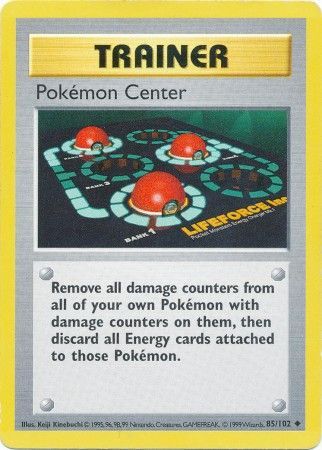 Pokemon Center (85/102) [Base Set Shadowless Unlimited] | Gamers Paradise