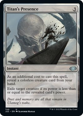 Titan's Presence [Jumpstart 2022] | Gamers Paradise