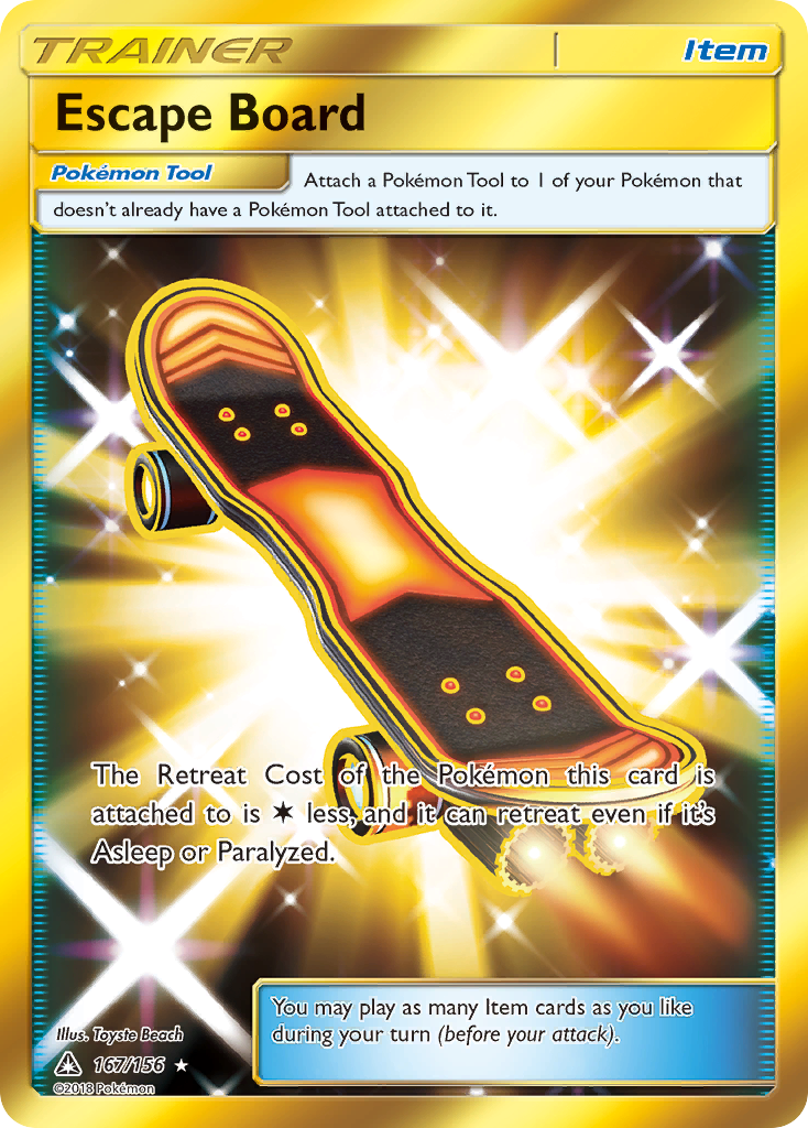 Escape Board (167/156) [Sun & Moon: Ultra Prism] | Gamers Paradise