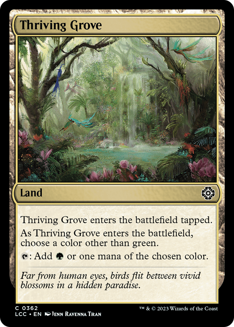 Thriving Grove [The Lost Caverns of Ixalan Commander] | Gamers Paradise