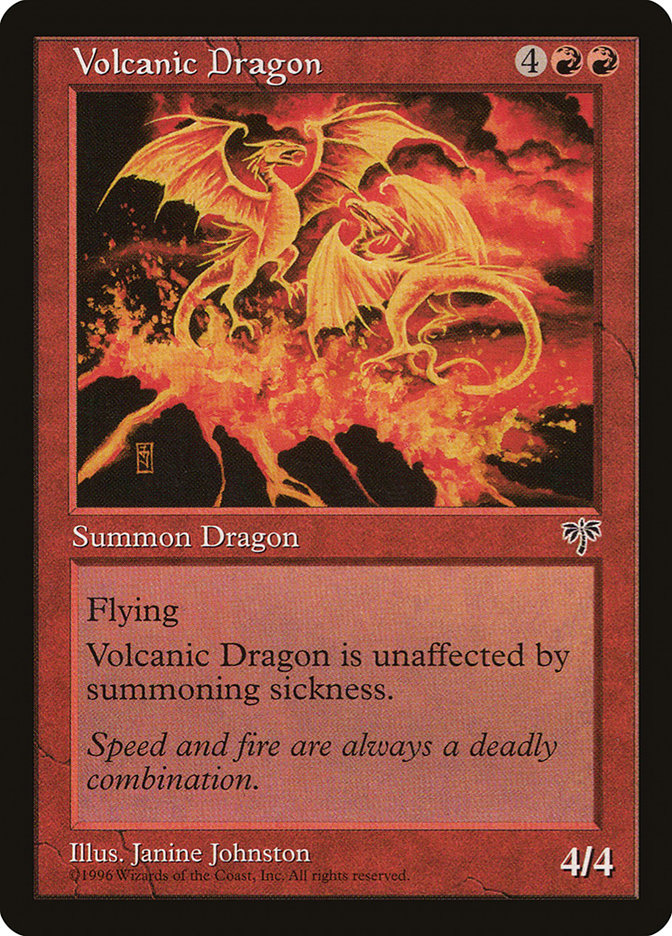 Volcanic Dragon [Mirage] | Gamers Paradise