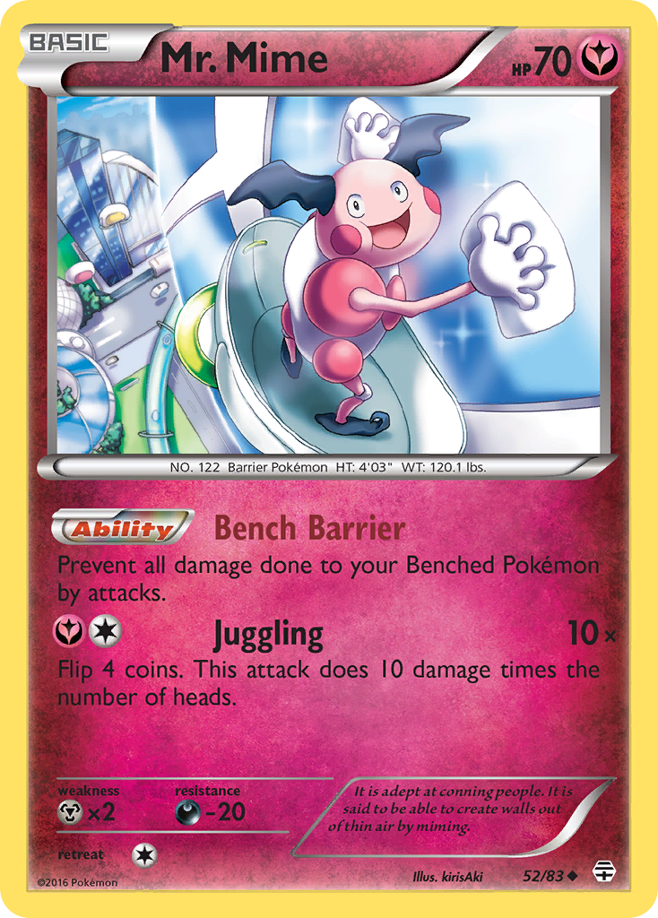 Mr. Mime (52/83) [XY: Generations] | Gamers Paradise