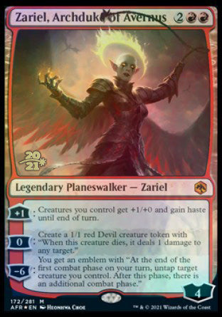 Zariel, Archduke of Avernus [Dungeons & Dragons: Adventures in the Forgotten Realms Prerelease Promos] | Gamers Paradise