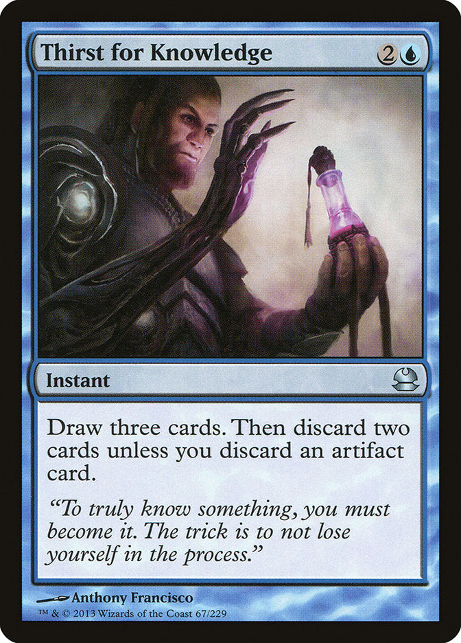 Thirst for Knowledge [Modern Masters] | Gamers Paradise