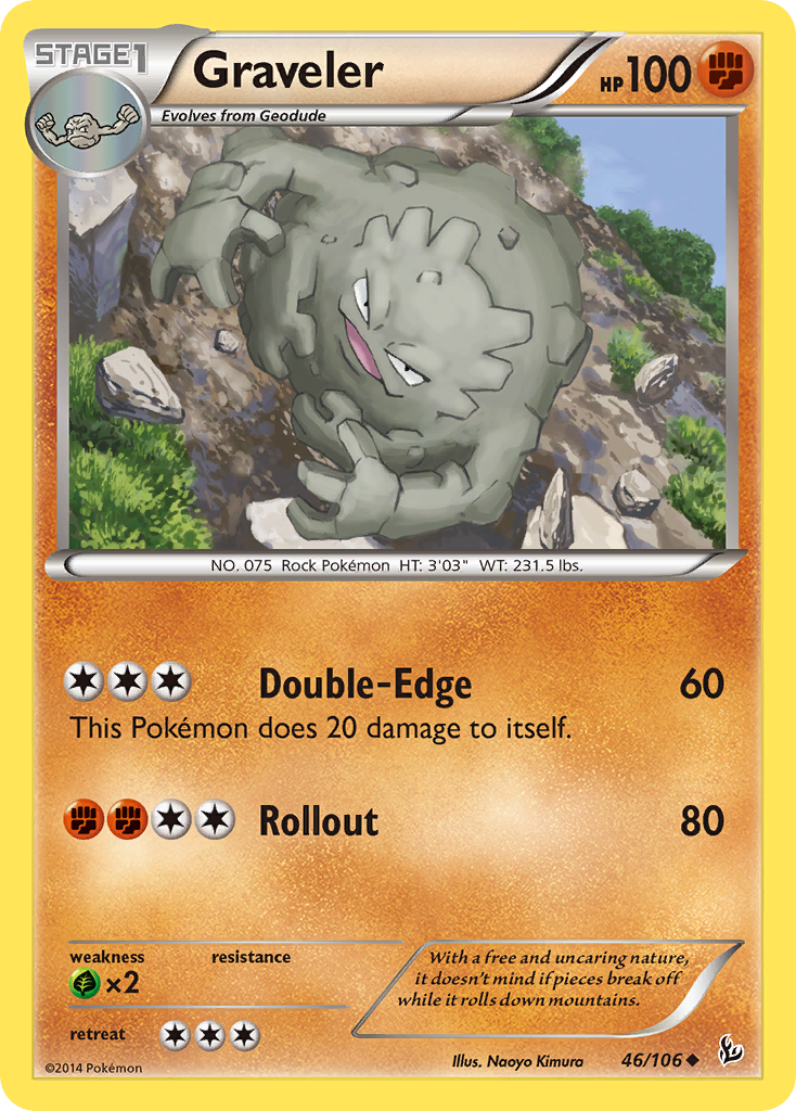 Graveler (46/106) [XY: Flashfire] | Gamers Paradise