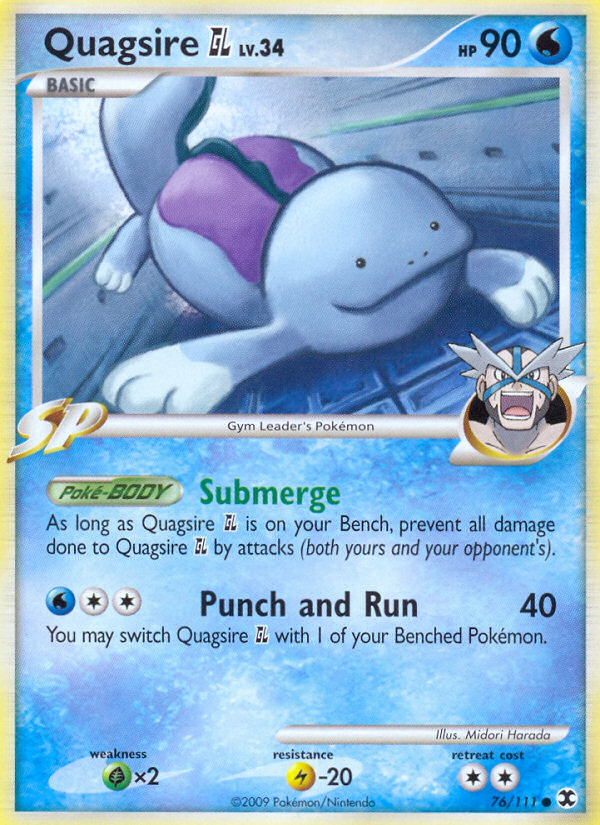 Quagsire GL (76/111) [Platinum: Rising Rivals] | Gamers Paradise