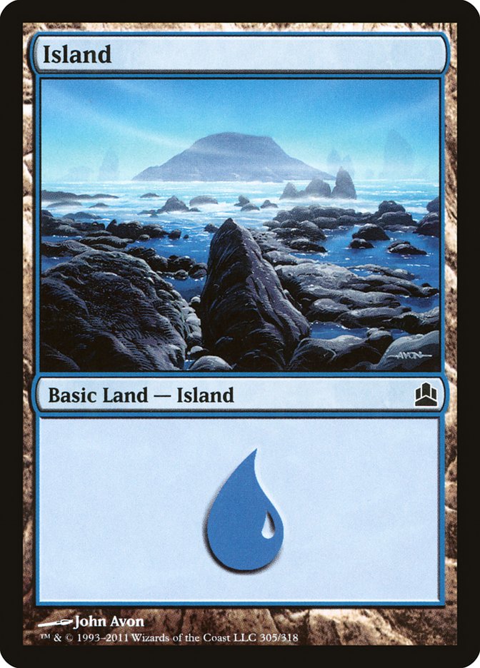 Island (305) [Commander 2011] | Gamers Paradise