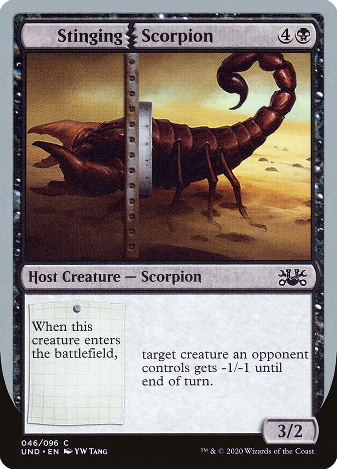 Stinging Scorpion [Unsanctioned] | Gamers Paradise