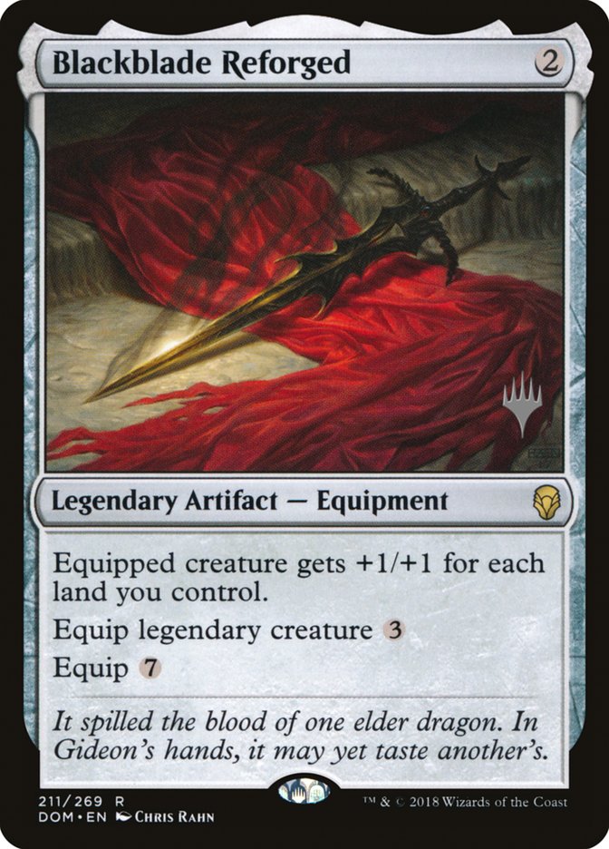 Blackblade Reforged (Promo Pack) [Dominaria Promos] | Gamers Paradise