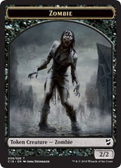 Zombie // Angel Double-Sided Token [Commander 2018 Tokens] | Gamers Paradise