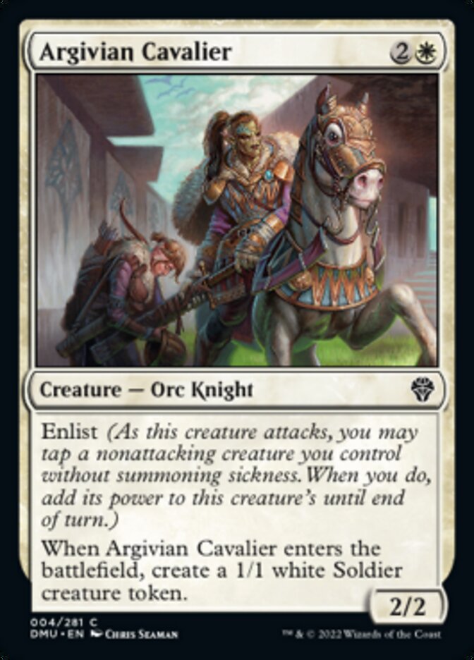 Argivian Cavalier [Dominaria United] | Gamers Paradise