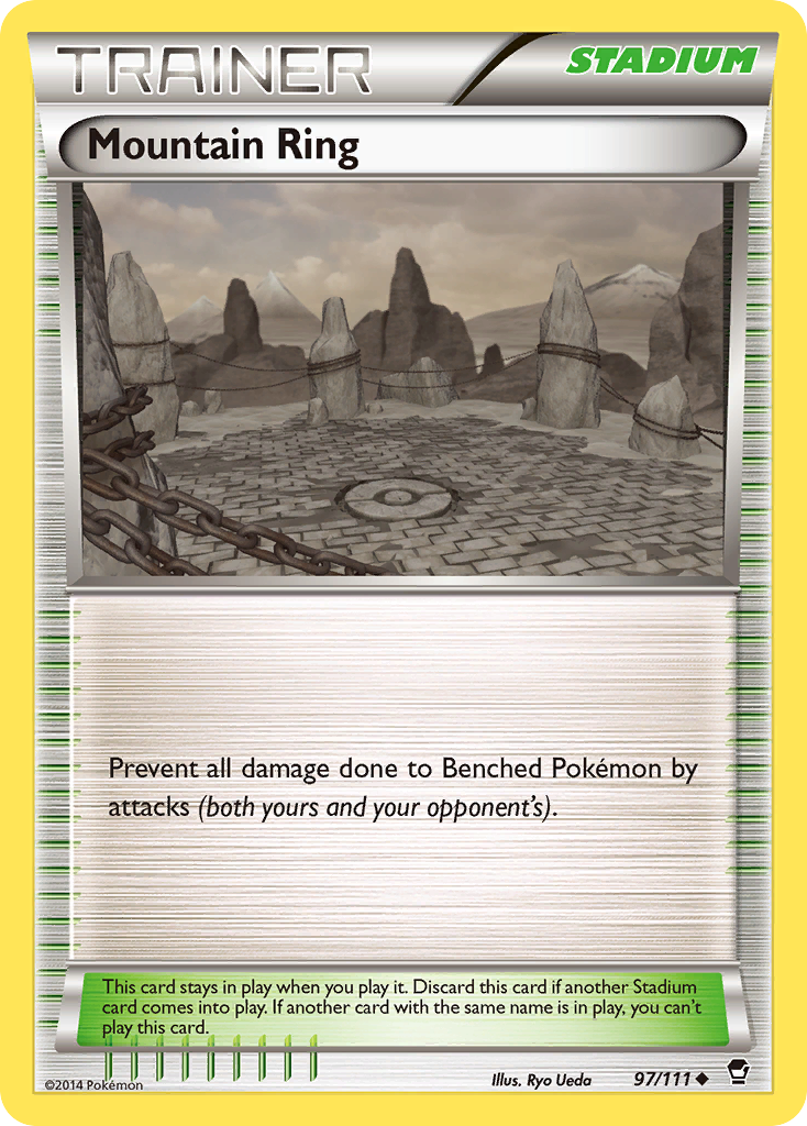 Mountain Ring (97/111) [XY: Furious Fists] | Gamers Paradise