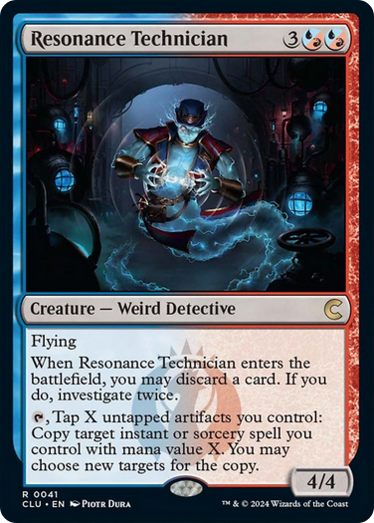 Resonance Technician [Ravnica: Clue Edition] | Gamers Paradise