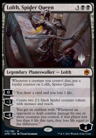 Lolth, Spider Queen (Promo Pack) [Dungeons & Dragons: Adventures in the Forgotten Realms Promos] | Gamers Paradise