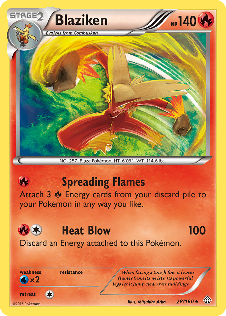 Blaziken (28/160) [XY: Primal Clash] | Gamers Paradise