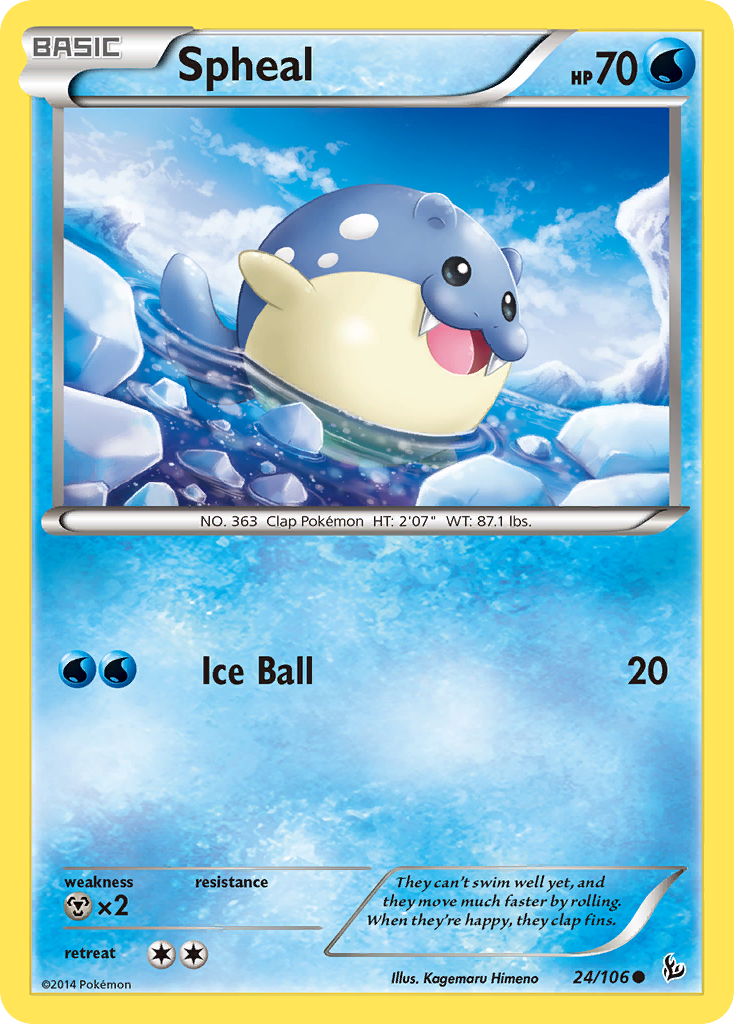 Spheal (24/106) [XY: Flashfire] | Gamers Paradise