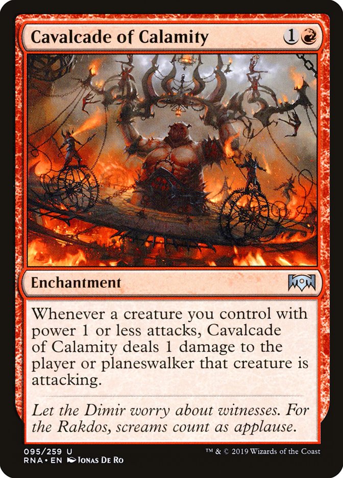 Cavalcade of Calamity [Ravnica Allegiance] | Gamers Paradise