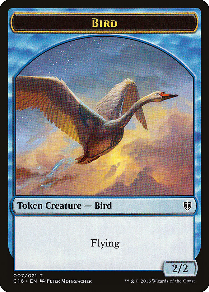 Ogre // Bird (007) Double-Sided Token [Commander 2016 Tokens] | Gamers Paradise