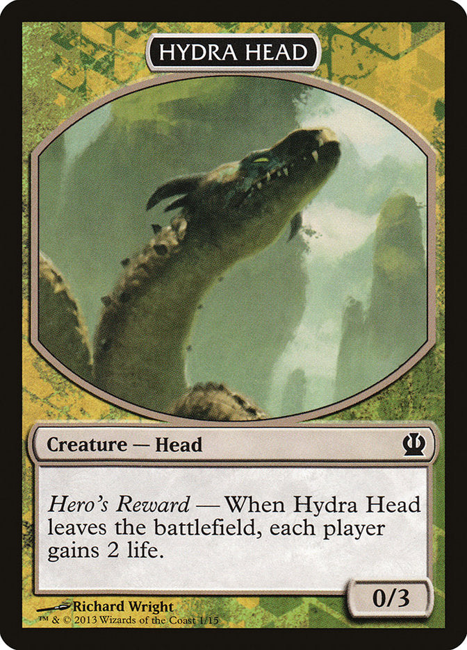 Hydra Head Token [Theros Face the Hydra] | Gamers Paradise