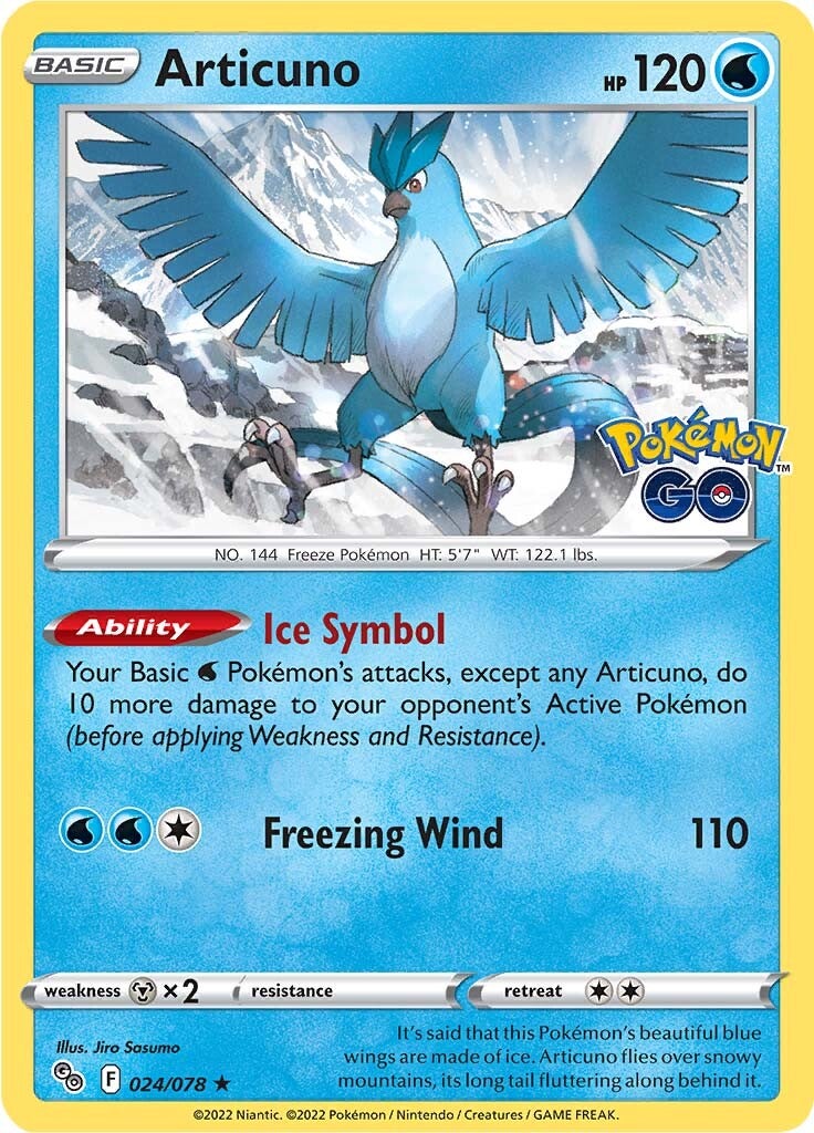 Articuno (024/078) [Pokémon GO] | Gamers Paradise