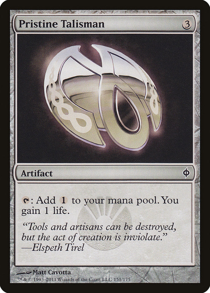 Pristine Talisman [New Phyrexia] | Gamers Paradise