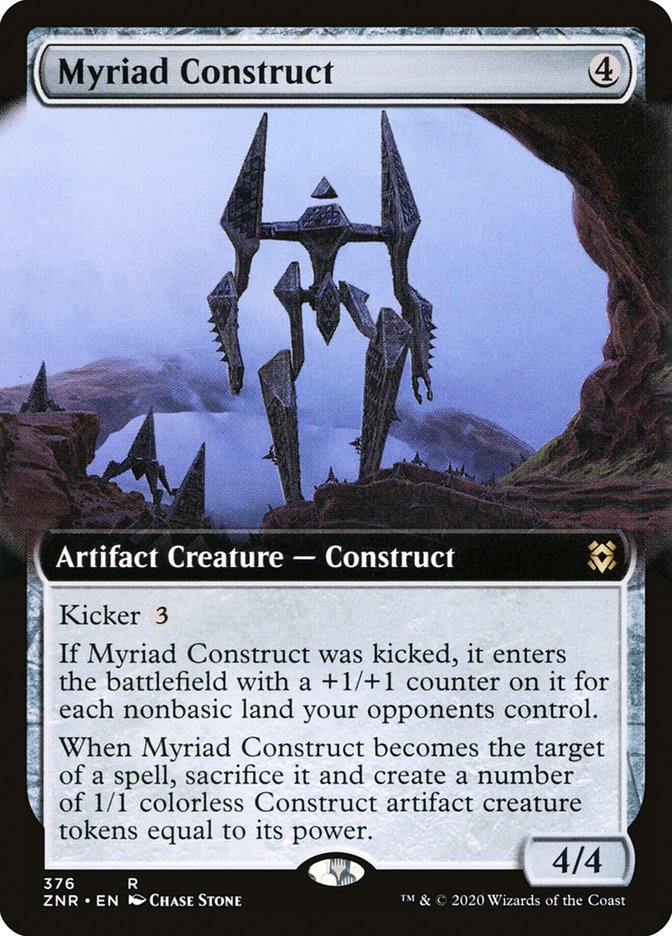 Myriad Construct (Extended Art) [Zendikar Rising] | Gamers Paradise